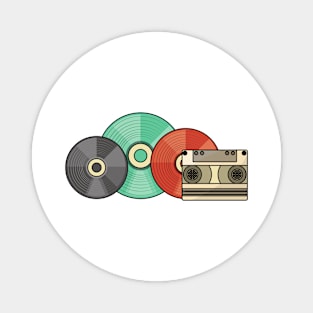 Vintage music Magnet